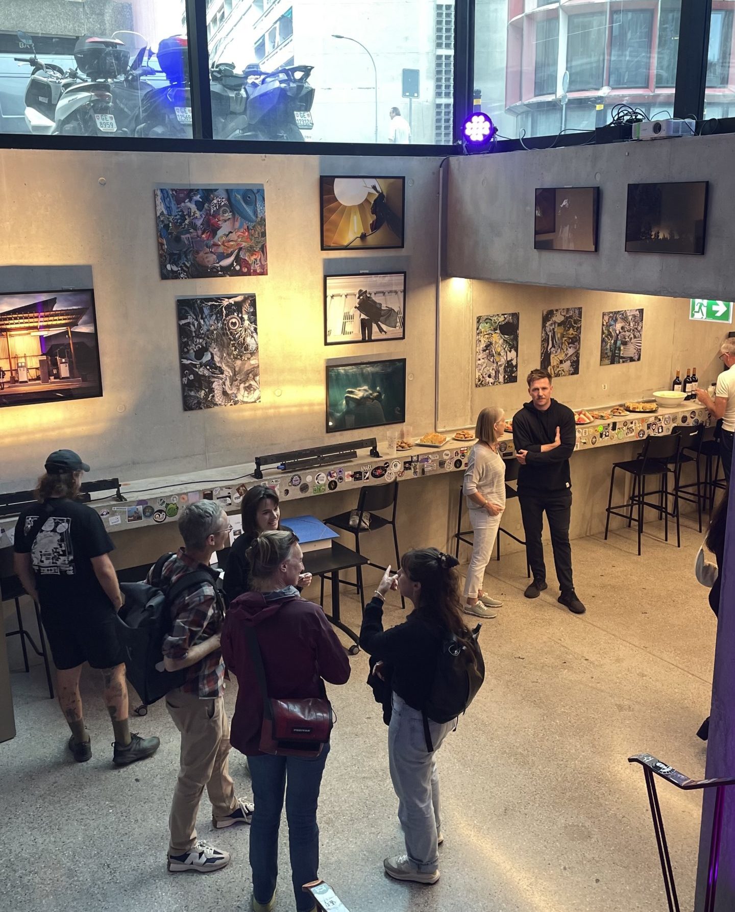 vernissage x Portes Ouvertes du Groove